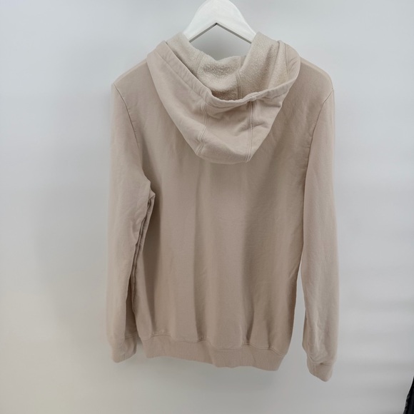 Travis Mathew Coastal Cloud Men's Off-White Hoodie in Moonbeam - Picture 5 of 5